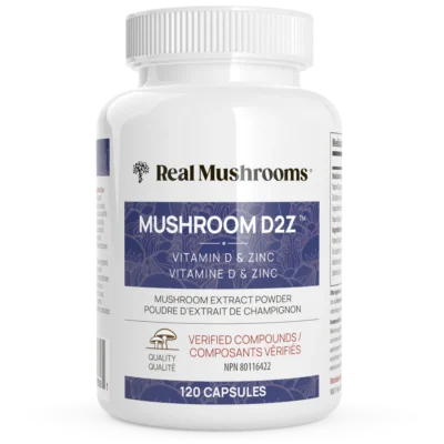 Real Mushroom D2Z Capsules
