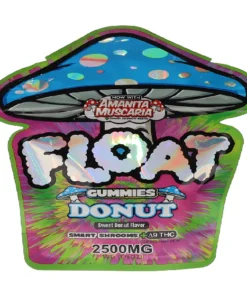 Donut Float Amanita Mushroom Gummies 2500mg