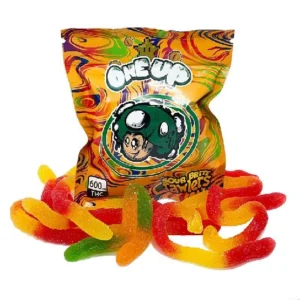 One Up Gummies Sour Brite Crawlers