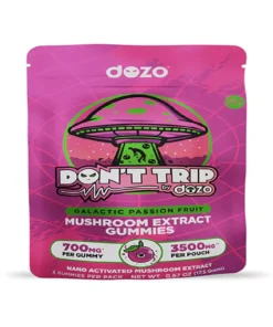 Galactic Passion Fruit Dozo Don’t Trip Mushroom Gummies 3500MG