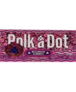 Frozen Grape PolkaDot Magic Mushroom Belgian Magic Blend Gummies