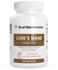 Real Mushroom Organic Lions Mane Extract Capsules