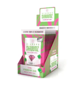 Diamond Shruumz Strawberry Kiwi Gummies 10pk
