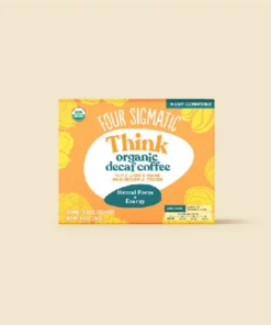 Four Sigmatic Organic Think Decaf Coffee Pods Box- 24 count