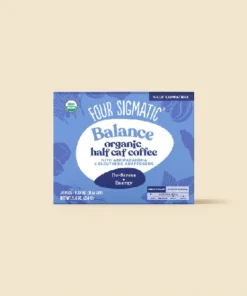 Four Sigmatic Organic Balance Half Caf Coffee Pods Box – 24 count