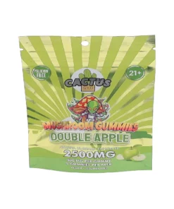 Double Apple Cactus Labs Amanita Muscara Mushroom Gummies 2500mg