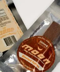 Blasted Toffee Moon Bars – Mega Dose Chocolate Bars (250mg THC)