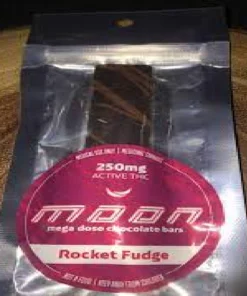 Rocket Fudge Moon Bars – Mega Dose Chocolate Bars (250mg THC)
