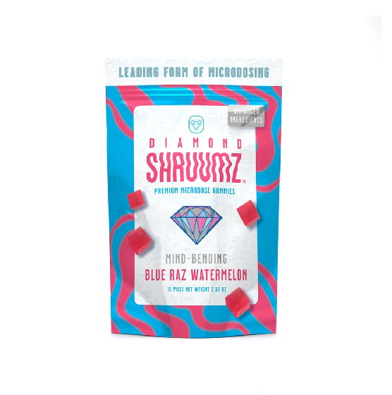 Blue Razz Watermelon Diamond Shruumz Gummies | 1pk