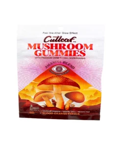 Blood Orange Cutleaf Mushroom Gummies Amanita Blend 500mg