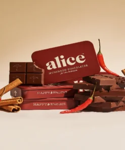 Alice Mushrooms Chocolate Happy Ending – 2 Tins (32 Doses)