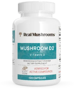 Vitamin D from Organic Mushroom Capsules